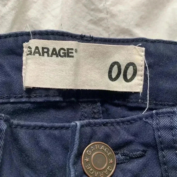 Garage navy blue skinny, high waist Jean - Picture 5 of 10